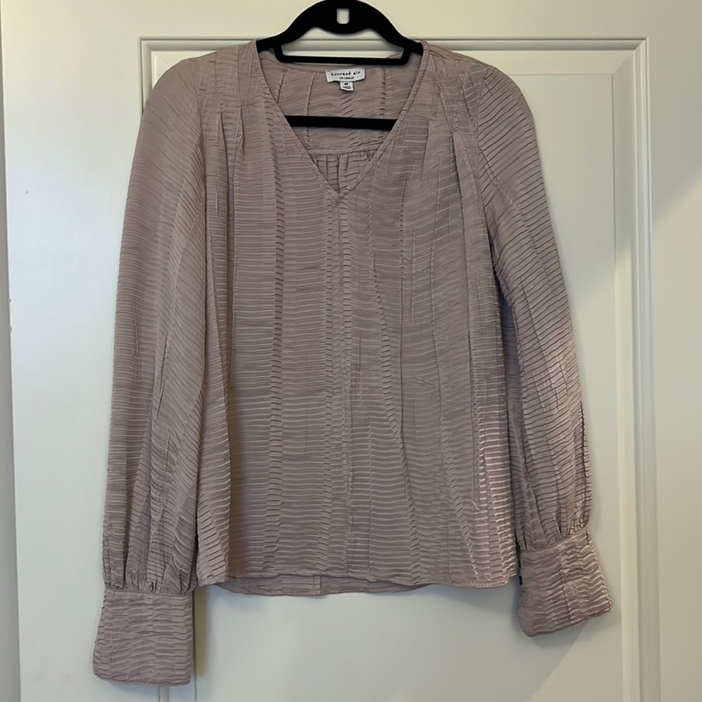 Current Air pale pink blouse